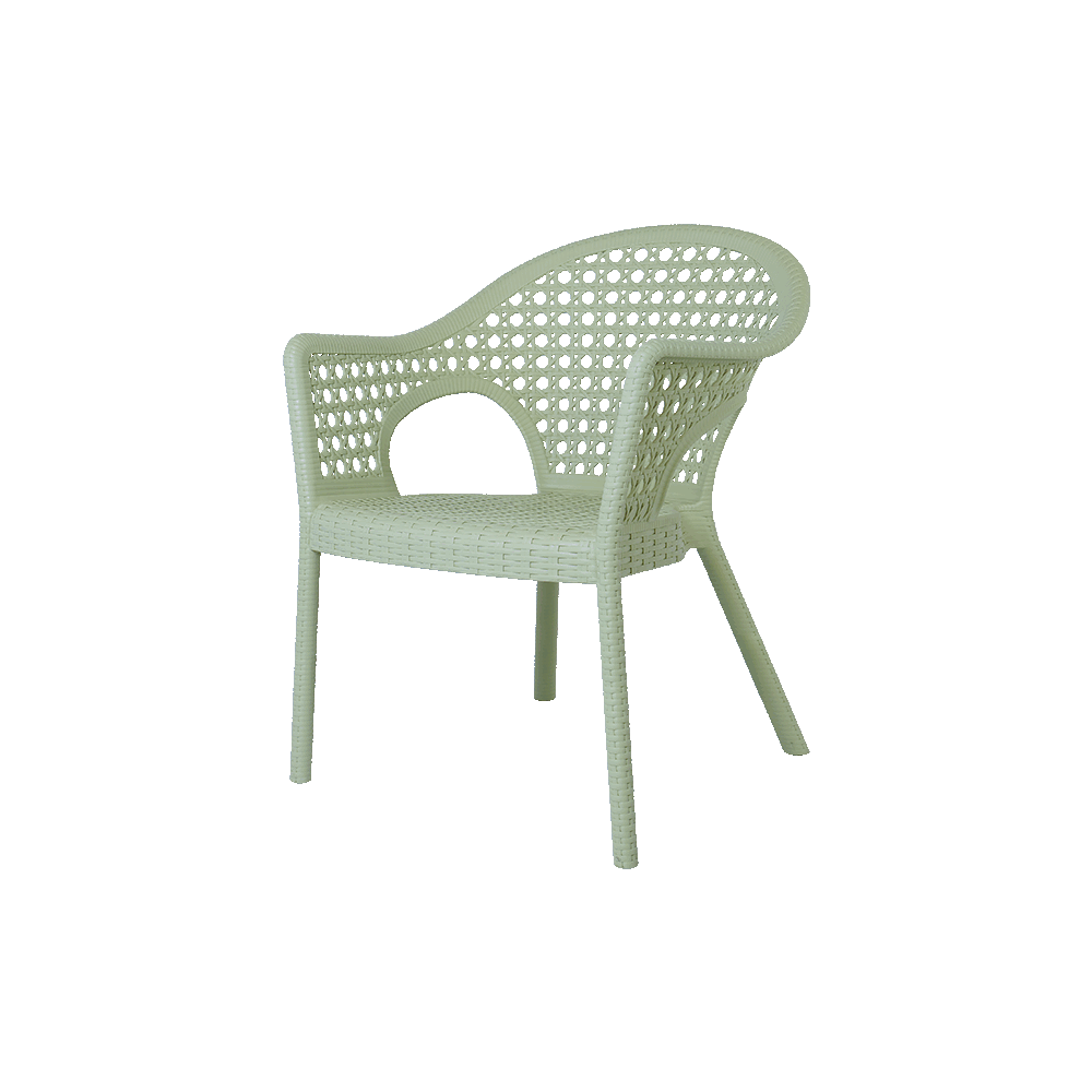 Iris Classic Dining Arm Chair - plastic outdoor dining chairs