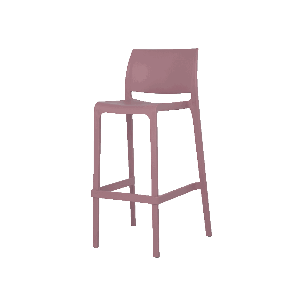 bar stool: Sensilla Resin bar stool